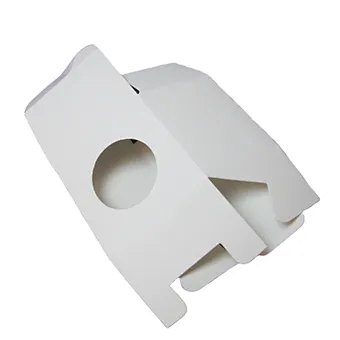 Cheap price custom white cupcake box recyclable cake box for bakery,cupcake packaging with clear windows